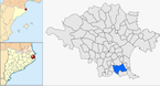  mapa de: Ventalló