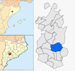  mapa de: Verdú