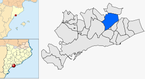  mapa de: Vespella de Gaià