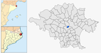  mapa de: Vilabertran
