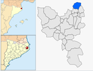  mapa de: Viladasens