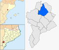  mapa de: Vilalba dels Arcs