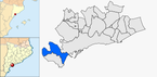  mapa de: Vila-seca