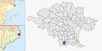  mapa de: Vilaür