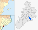  mapa de: Vinyols i els Arcs