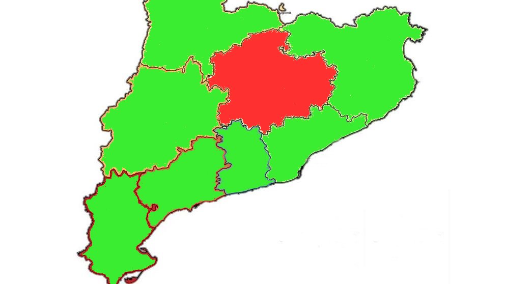 Mapa de: Catalunya Central