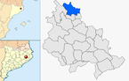  mapa de: Amer