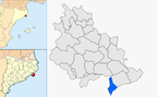  mapa de: Blanes