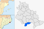 mapa de: Fogars de la Selva