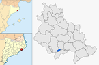  mapa de: Hostalric
