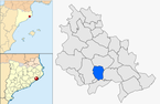  mapa de: Massanes
