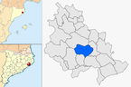  mapa de: Riudarenes