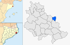  mapa de: Riudellots de la Selva